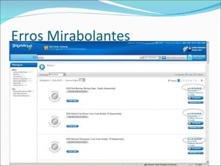 Erros Mirabolantes