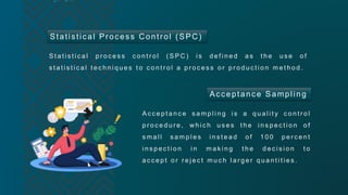 Statistical Quality Control ppt. | PPT