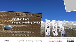 Christian Glahn
Blended Learning Center
http://slidesha.re/phish108
@phish108 @htwblc
icons by fontawesome http://fontawesome.io
 