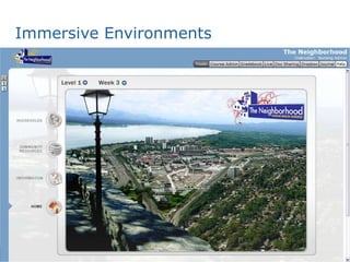 Immersive Environments 
