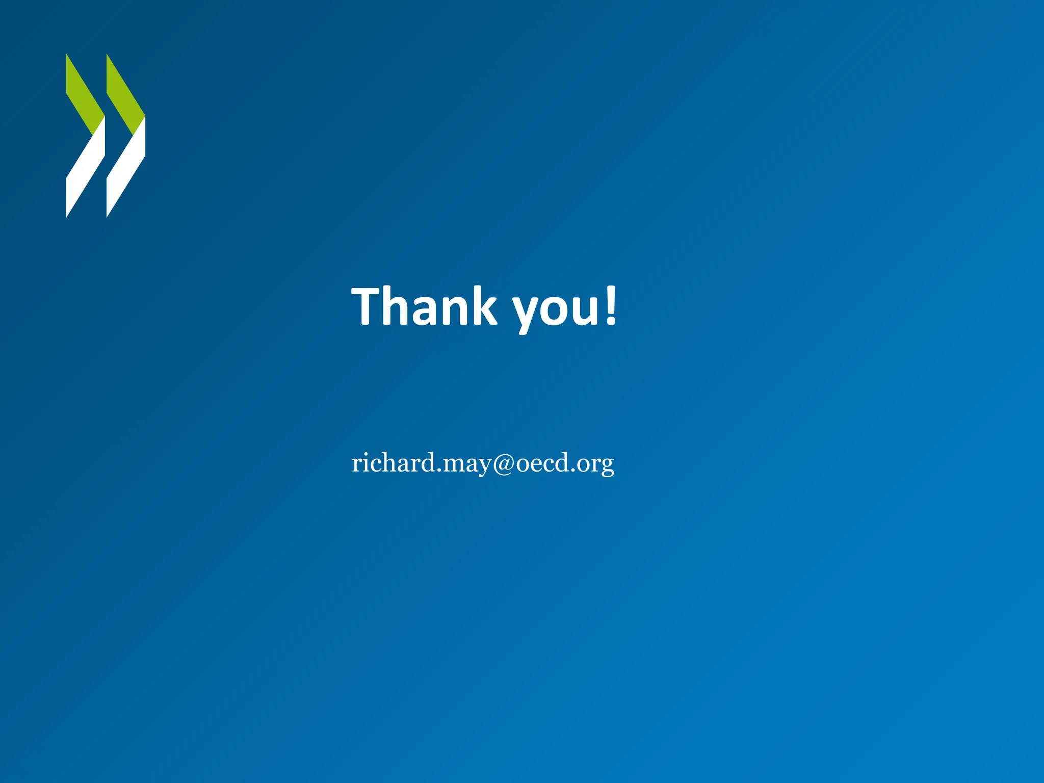 richard.may@oecd.org
Thank you!