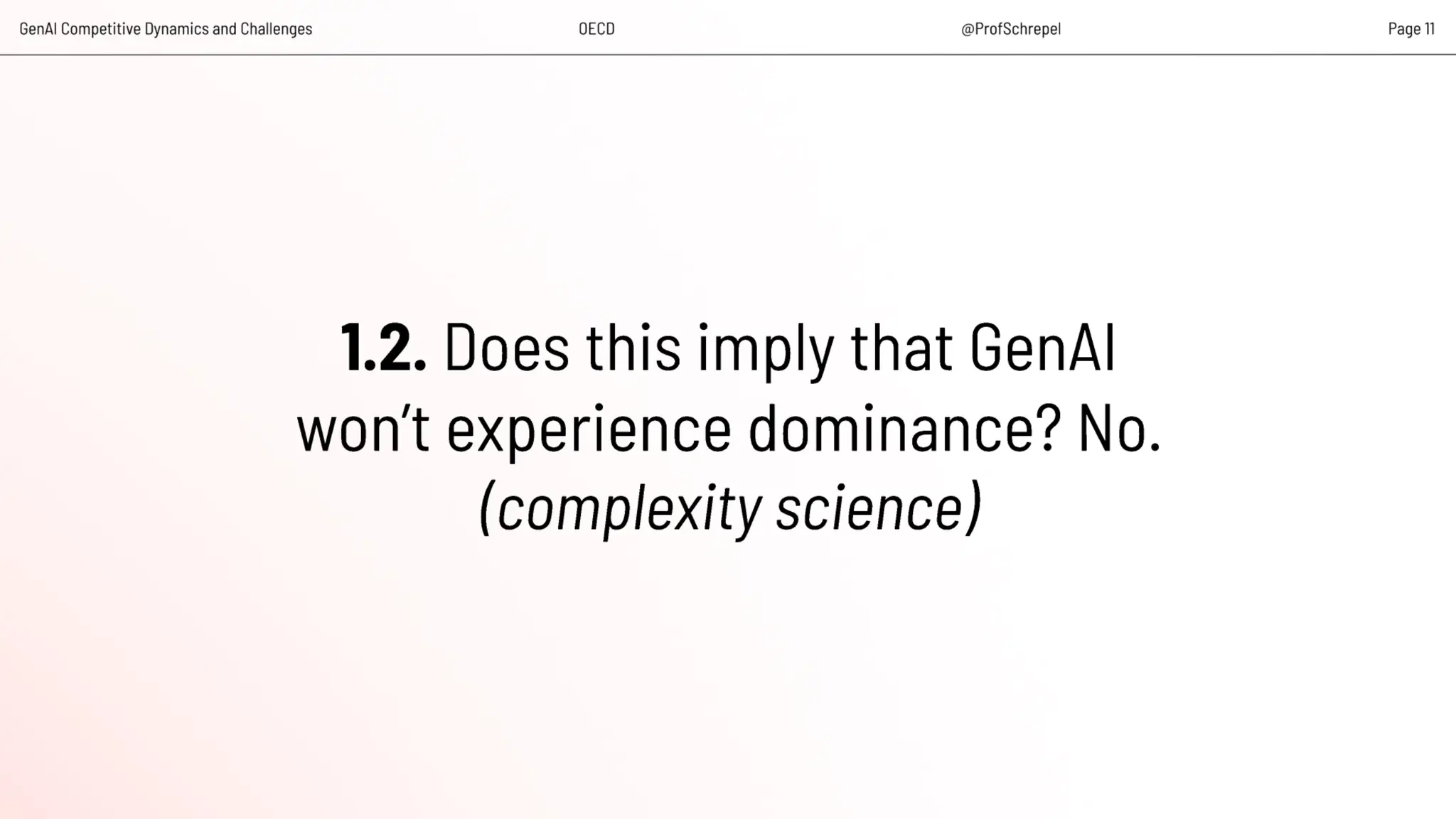 Artificial Intelligence, Data and Competition – SCHREPEL – June 2024 OECD discussion