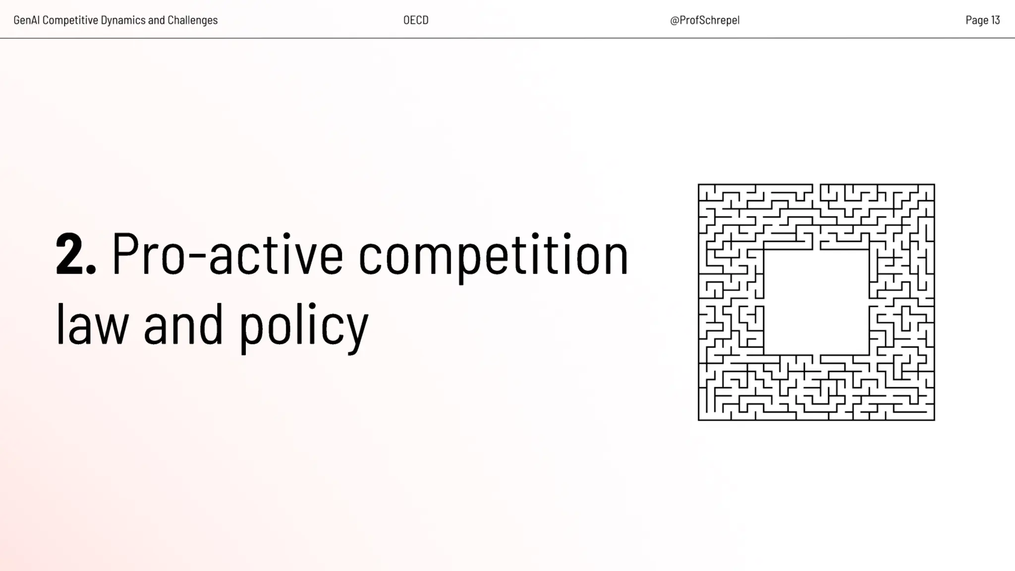 Artificial Intelligence, Data and Competition – SCHREPEL – June 2024 OECD discussion