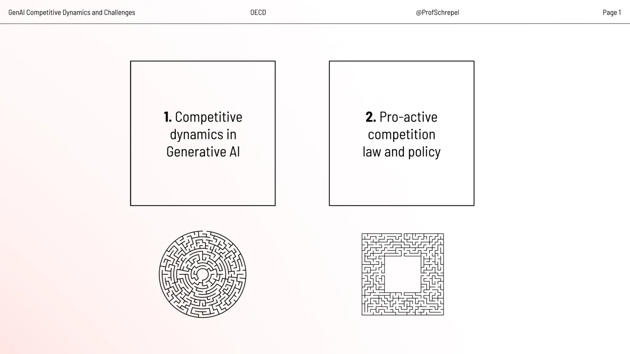 Artificial Intelligence, Data and Competition – SCHREPEL – June 2024 OECD discussion