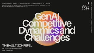 Artificial Intelligence, Data and Competition – SCHREPEL – June 2024 OECD discussion