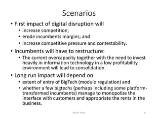 Digital disruption in financial markets – VIVES – June 2019 OECD ...