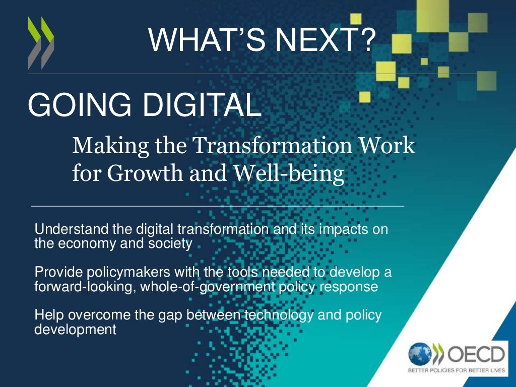 OECD Digital Economy Outlook 2017 Setting the foundations for the di…