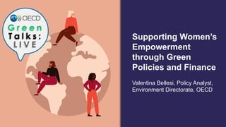 OECD Green Talks LIVE: The gender-environment nexus