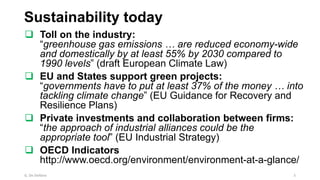 Sustainability and Competition – Gianni De Stefano – December 2020 OECD discussion Slide 3