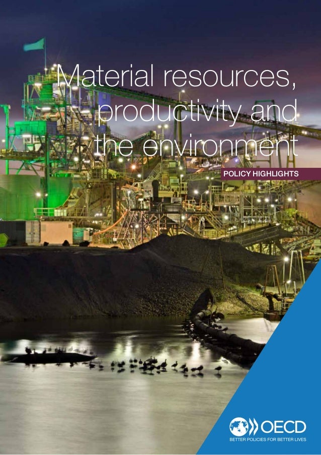 oecd 2014 material resources policy highlights web material resources