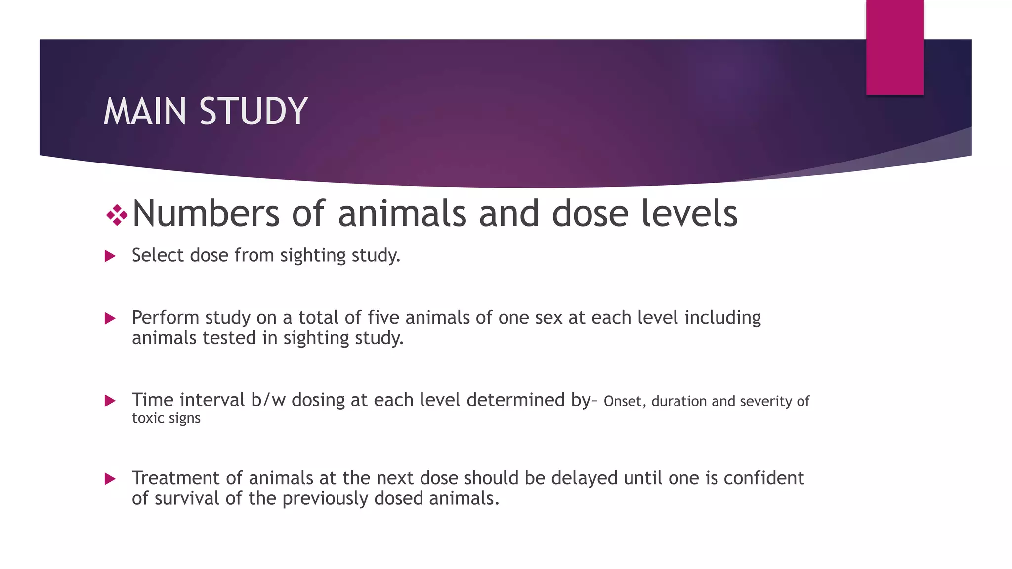 OECD Guideline 420: Acute oral Toxicity - Fixed Dose Procedure | PPTX