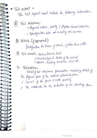 acute oral toxicity  - fixed dose procedure