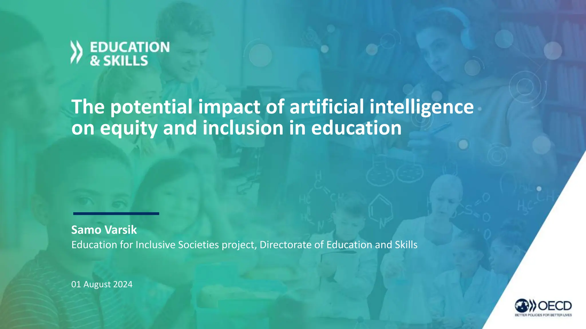 Oecd education webinar samo varsik how teachers use ai pptx