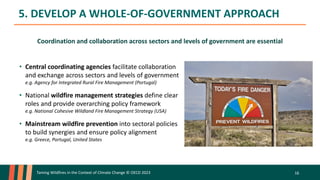 OECD Green Talks LIVE - Taming Wildfires in the Context of Climate ...