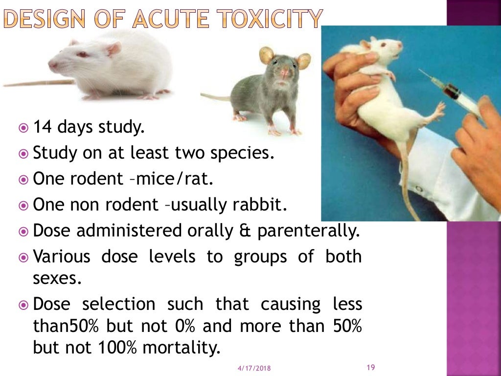 Oecd guidelines for toxicology studies