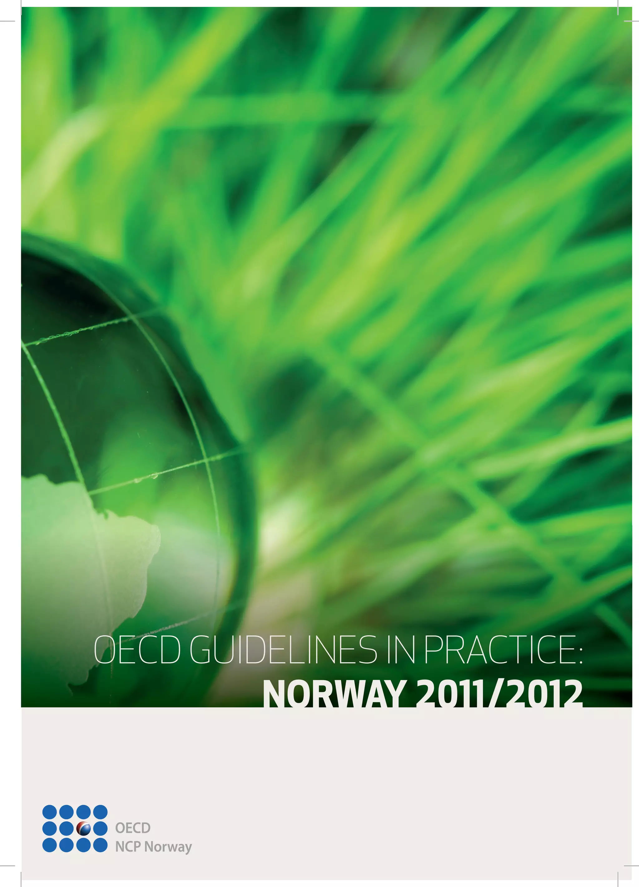 OECD Guidelines in Practice 2011/2012 PDF