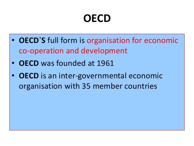 Oecd guidline