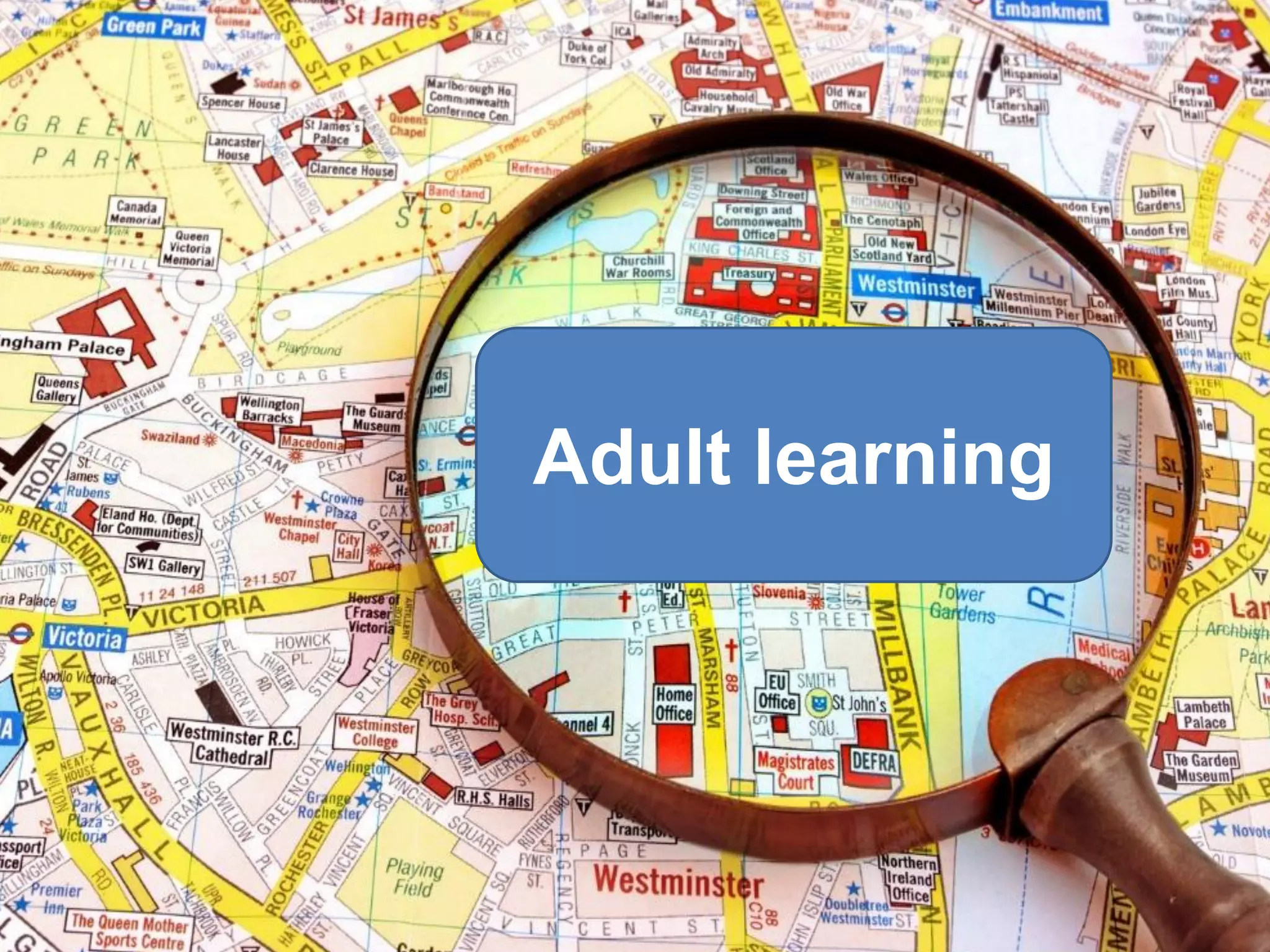 Adult learning
 