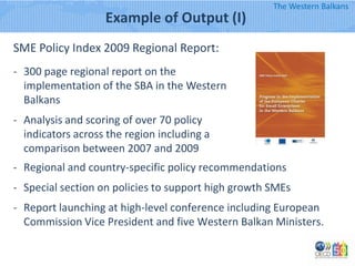 Policy Index Example The SME Policy Index | PPTX