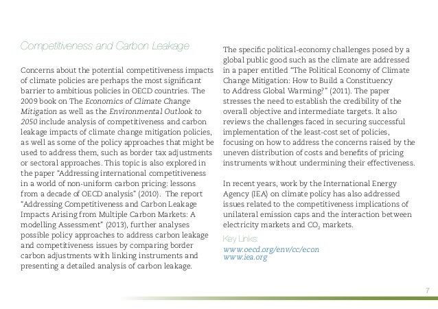 Climate change mitigation essay