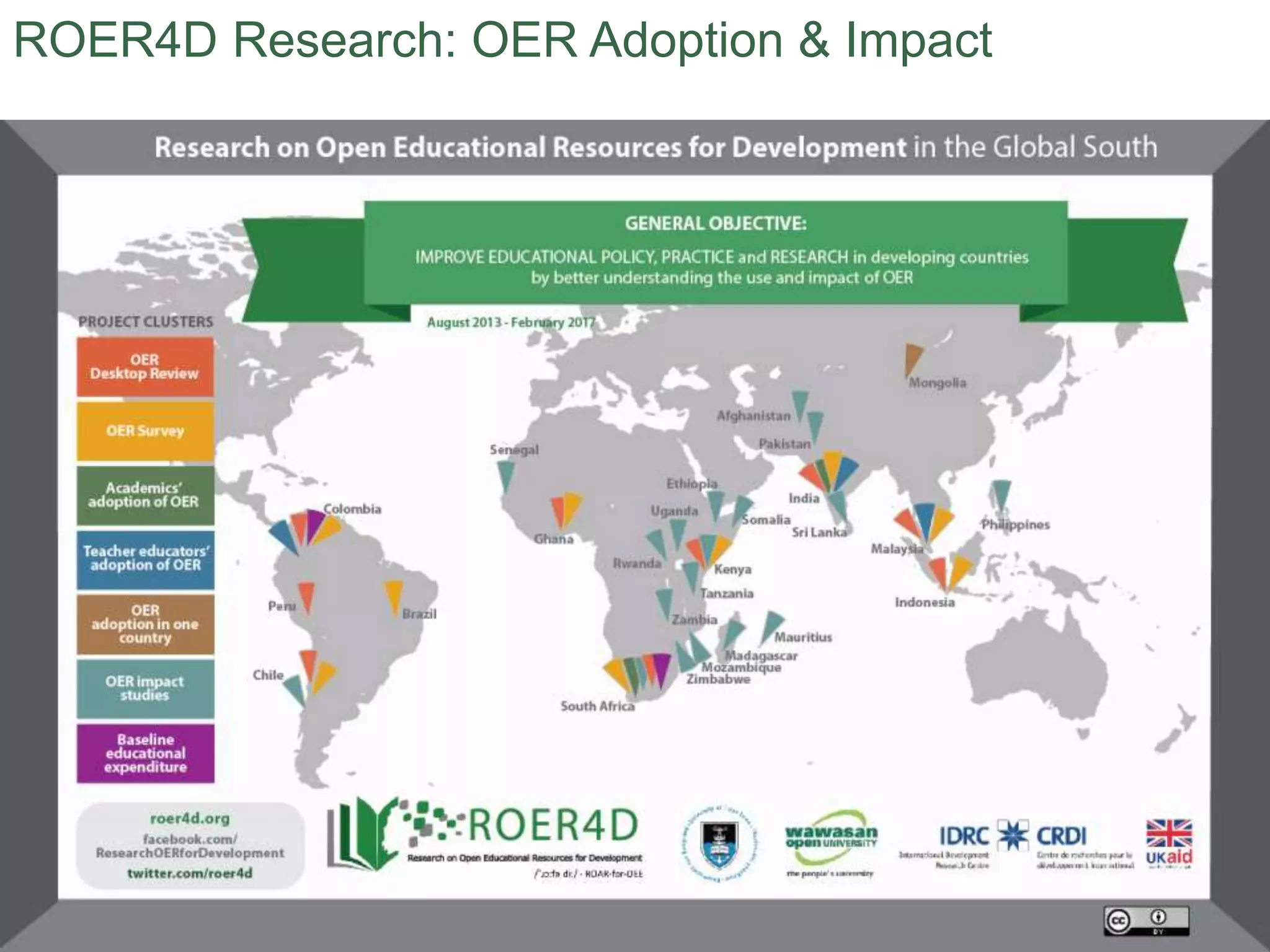 ROER4D Research: OER Adoption & Impact
 