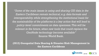 OECS GIS Needs Assessment Summary - June 2016