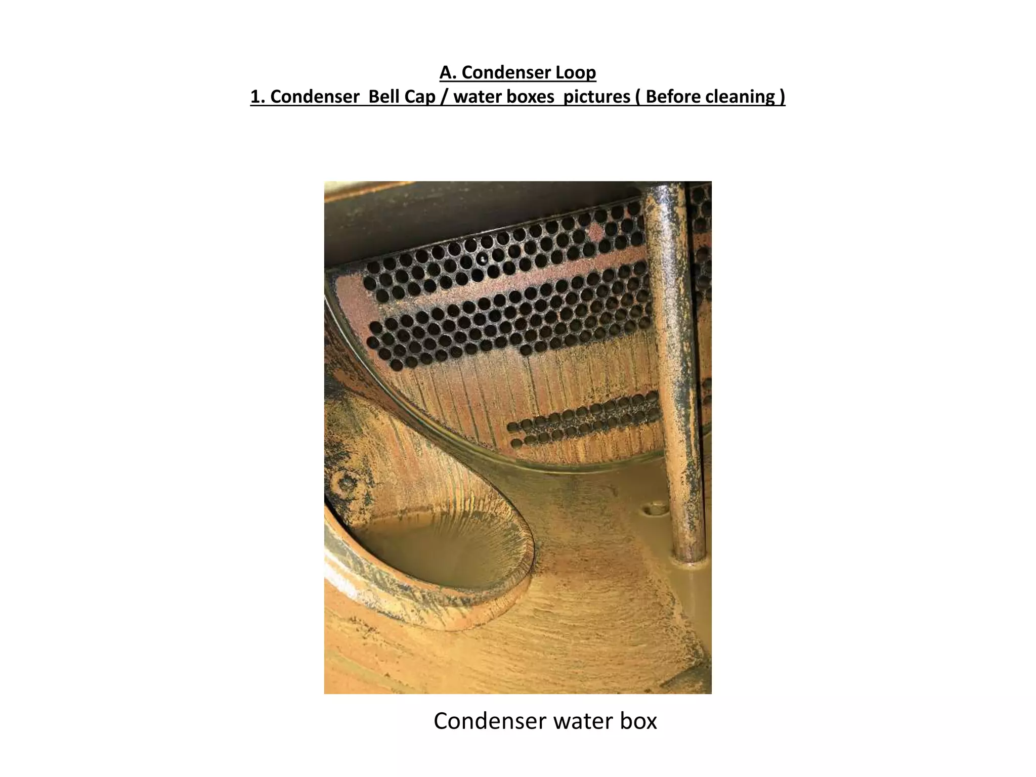Chiller repair, condenser & refrigerant loop test, pump alignment ...