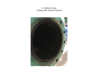 Chiller repair, condenser & refrigerant loop test, pump alignment ...