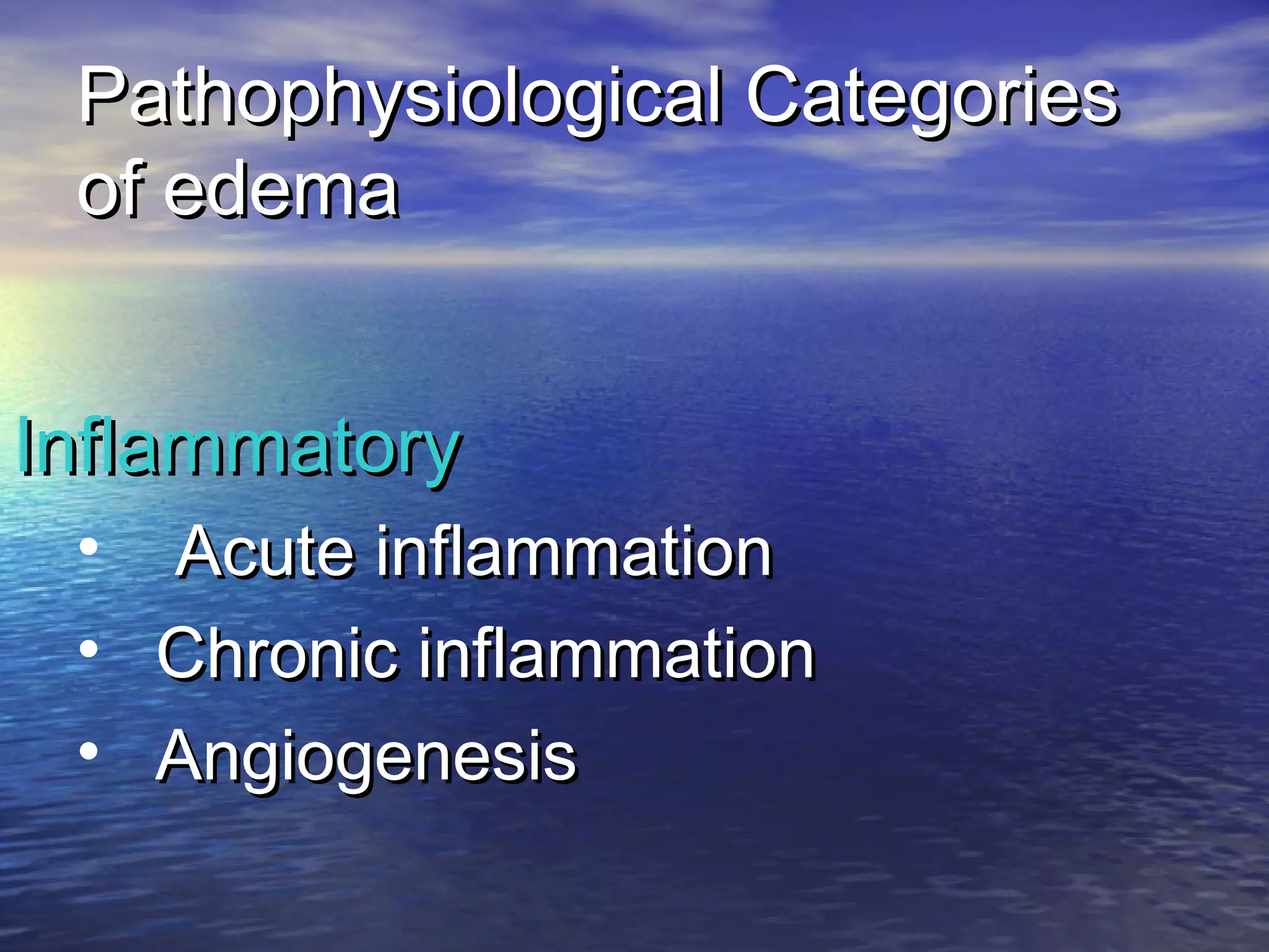 Oedema new edited | PPT