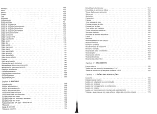 Capítulo 9 - PINTURA
Classificação . . . . . . . . . . . . . . . . . . . . . . . "
Pintura arquitetônica . . . -. . . . . . . . . . .
Pintura de manutenção . . . . . . . . . . . . . . . . . . . .
Pintura de comunicação . . .
Tintas miscíveis em água . . .
Tintas miscíveis em solventes .
Constituintes das tintas . . . . . . . .
Constituintes dos vernizes e esmaltes .
Constituintes das lacas . . . . . . . . . . . . . . . .
Tintas miscíveis em água - base de cal . .
Têmpora . . . . . . . . . . . . . . . . . . . . . . . . . . . . .
Baso do cimonto . . . . . . . . . . . . . . . . . . . . . . . . .
Tintas do casoínn . . . . . . . . . . . . . . . . . . . . . . . . . . . . .
Vidraça . . . . . . . . . . . . . . . . . . . . . . . . . . . . . .
Vitral. . . . . . . . . . . . . . .
Vitrina .
Cristal .
Liso .
Impresso . . . . . . .....
CIElssificação . . . . . . . . .
Vidro recozido . . . . . . . . . . . . .
Vidro de seguranÇ3. .. .
Vidro de segurança temperado .
Vidro de segurança laminadc .
Vidro de segurança aramado .
Vidro termoabsorvente . . .. .
Vidro composto . . . . . . .. .
Vidro transparente . . . .  . . . . . . . . . . . . . .
Vidro translúcido . . . . . . . . . . . . . . . . . . . .
Vidro opaco . . . . . . . . . . . . . . . . . . . . . . . . . .
Vidro liso . . . . . . . . . . . . . . . . . . . . . . . . . . .
Vidro polido . . . . . . . . . . . . . . . . . . . .
Vidro impresso . . . . . . . . . . . . . . . . .
Vidro fosco . . . . . . . . . . . . . . . . . . . .
Vidro espelhado . . . . . . . . . . . . . . . . .
Vidro gravado . . . . . . . . . . . . . . . . . . . . . . . . . . . . .
Vidro esmaltado . . . . . . . . . . . . . . . . . . . . . . . . . . .
Vidro termo-refletor .
Projeto .
Vidro a ser usado . . . . . . . . . . . . . . . . . . . . . . . . . . .
Colocações auto-portantes . . . . . . . . . . . . . . . . . . . . . . .
Necessidade de contraventamento . . . . . . . . . . . . . . . . . . .
Manipulação e armazenamento . . . . . .
Esforços solicitantes . . . . . . . . . . . . . . . . . . . . . . . . . .
Dimensionamento . . . . . . . . . . . . . . . . . . . . . . . . . . .
Disposições construtivas . . . . . . . . . . . . . . . . . . . . .
Envidraçamento . . . . . . . . . . . . . . . . . . . . . .
Rocomendações . . . . . . . . . . . . . . . . . . . . . . . . .
./ .
132
132
133
133
133
133
133
13,
134
134
134
134
134
134
134
135
135
135
135
135
135
135
135
135
135
136
136
136
138
139
140
141
144
144
146
149
149
149
149
150
150
150
150
150
152
154
154
154
Emulsões betuminosas . . .
Emulsões de polímeros (látex:
Tintas diluíveis em solventes
Solventes . . . . . . . . . . .
Secantes . . . . . . . . . . . . . . . . . . . . .
Pigmentos . . . . . . . . .
Cargas . . . . . . . . . . . . . . . . . . . . . .
Tinta à base de óleo . . . . . . . . . . . . . . .
Pintura simples de óleo .
Pintura fina de óleo . . . . . . . . . . . . . . . . . .
Tinta a óleo em ~adeira . . . . . . . . . . . . .
Tintas em peças metálicas . .
Vernizes naturais . . . . . . . . .
Vernizes de resinas alquídicas ..
Lacas . . . . . . . . . . . . . . .
Betumes . . . . . . . . . . . . . . . . . . . . . . . . . . . . .
Resinas sintéticas em solução . . . . . . . . . . . . . . . . . .
Resinas vinílicas .
Borracha sintética . . . . . . . . . . . . . . . . . . . . . . . . . . .
Recobrimento de neoprene . . . . . . . . . . . . . . . . . . . . . . . . . .
Borracha clorada . . . . . . . . . . . . . . . . . . . . . . . . . . . .
Resinas de uréia e melamina . . . . . . . . . . . . . . . . . . . . . .
Resina epóxi . . . . . . . . . . . . . . . . . . . . . . . . . .
Resinas de silicone . . . . . . . . . . . . . . . . . . . . . . .
Resinas fenólicas . . . . . . . . . . . . . . . . . . . . . . . .
Resinas de poliacrílico . . . . . . . . . . . . . . . . . . . . .
Capítulo 10 - ORÇAMENTO
Preço unitário .
Taxas das leis sociais e ferramentas - LSF , .
Taxas de benefícios e despesas indiretas - BOI .
Capítulo 11 - LESÕES DAS EDIFICAÇÕES
Conceito . . . . . . . . . . . . . . . . . . . . . . . . . .
Categorias de lesões . . . . . . . . .
Lesão por adaptação ou acomodação . . . . . . . . . . .
Lesão por recalque . . . . . . . . . . . . . . . . . . . .
Lesão por esmagamento ou compressão . . . . . . .
Lesão por rotação . . . . . . . . . . . . . . . . . . . . .
Lesão por escorregamento do plano de assentamento . .
Trincas e suas causas em vigas, pilares e lajes de concreto-armado ..
154
155
157
157
158
159
159
159
159
160
160
160
160
161
162
162
162
162
163
163
163
163
164
165
165
165
166
166
168
169
169
169
170
170
172
173
173
 