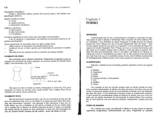 118 o EDIFÍCIO E SEU ACABAMENTO
Parede
Figura 6.20
Foi o primeiro que surgiu, sua aplicação é idêntica a do piso, possui os mesmos
vigamentos, tarugamentos, contraventamento dos pisos. Antigamente os sobrados
DEFINiÇÕES
A denominação hoje em dia, e principalmente no ambiente ou meio leigo. Em algu-
mas partes do pars é adotada a terminologia "teto", enquanto em outros adota-se "for-
ro". Entretanto o novo dicionário da Ungua Portuguesa do Aurélio Buarque de Holanda
ferreira diz: Forro: "tábuas com que se reveste interiormente "teto" de casas" - Teto:
"a face superior interna de uma casa ou um aposento". O novo Dicionário da Ungua Por-
tuguesa de Candido Figueiredo: Forro: "Tábuas com que se reveste interiormente o teto
das casas ou os soalhos. Espaço entre o telhado e o teto das salas ou quartos". Por-
tanto, fica claro que tecnicamente o teto é o que define o pé direito de um cômodo, en-
quanto que o forro é o revestimento que cobre o teto ou não, podendo ter-se forro falso,
que nada mais é do que um revestimento abaixo do teto. Assim definido empiricamente
ou etmologicamente a diferença entre o forro e teto, passamos a descrever os forros.
CLASSIFICAÇÃO
Segundo o material de que é construrdo, podemos classificar os forros da seguinte
maneira:
a) Madeira
b) Argamassa
c) Estafe
d) Fibras
e) Concreto armado, a vista aparente
f) PVC
g) Metálico
h) Gesso
Com exceção do forro de concreto armado, todos os demais deverão ter estru-
turas, suportes independentes do telhado, das lajes, dos pisos e dos tetos, para que não
venham a apresentar defeitos devido as movimentações do telhado como das dilatações
das lajes dos pisos. O forro geralmente é pregado, colado ou simplesmente suspenso.
O forro deverá ser completamente isolado da estrutura do telhado, para que o forro tra-
balhe sem dar defeito proveniente da movimentação do próprio telhado. Para sustenta-
ção do forro devemos criar uma estrutura particular, independente e própria para este
fim.
FORRO DE MADEIRA
Capítulo 7
FORRO
Concreto
Tijolo de vidro
Vàzio ou poço ingles
São peças de vidro no formato de cilindro estrangulado no centro (Fig. "b"), que é
Introduzido na massa de concreto como caixão perdido. Com o objetivo único de dar
claridade, sem passar chuvas, detritos etc.
PAVIMENTO DE VIDRO
São pavimentos pouco utilizados atualmente. Antigamente era aplicado no piso de
calçadas para iluminação de porões, garagens, de sub-solos através do chamado "poço
inglês", como demonstra a Fig. 6.20.
PAVIMSNTO TEXTIL
___ 1<Jão
são pavimentos propriamente ditos, mas sim um revestimento de piso que não
teve um acabamento final, como um cimentado. É um tapete que cobre toda a área dese-
jada: são denominados "carpetes". Sua aplicação é feita cobrindo-se a área com um
forrão (feltro), que tem a finalidade de não deixar a umidade de frio em contato direto
com o carpete, tirar ou disfarçar os defeitos irregulares da base. O forrão e os carpetes
são fixados através de pregos em ripas pré-fixadas na base para não escorregar, do-
brar, etc. Existem também carpetes que são colados - esses não utilizam o forrão.
Propriedades antiestáticas:
Dissipa a eletricidade estática, portanto não acumula poeira e não interfere com
aparelhagem eletrônica.
Superior resistência contra:
a) Tintas;
b) Agentes qurmicos;
c) Detergentes domésticos.
Higiênico e não tóxico:
a) Não é poroso;
b) Não é absorvente;
c) É antialérgico.
Excelente estabilidade de cores contra raios ultravoletas e infravermelhos.
A fim de assegurar a longevidade e boa aparência do pavimento, observe as se-
guintes recomendações:
Varrer regularmente. Se necessário, limpe eom água e sabão neutro.
Utilizar capacho ou equivalente nas entradas diretas da rua.
Lembre-se de que a melhor garantia para longevidade do pavimento é mantê-lo
limpo.
Não utilize lã de aço, esponja de nylon ou abrasivos de qualquer espécie.
 