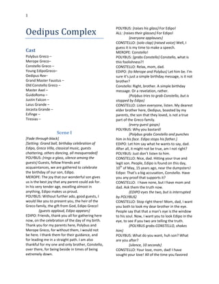 Oedipus Complex | DOCX