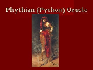 Phythian (Python) Oracle

 