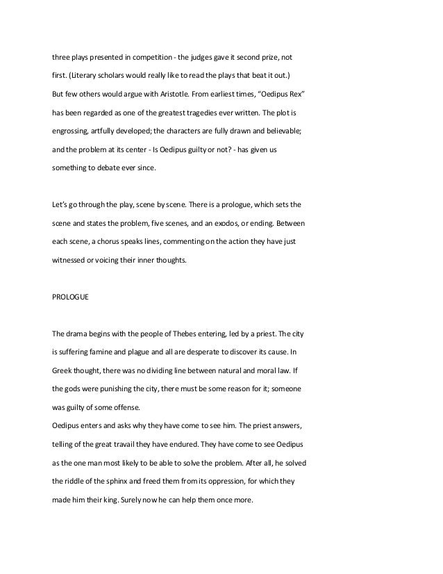 Oedipus Rex