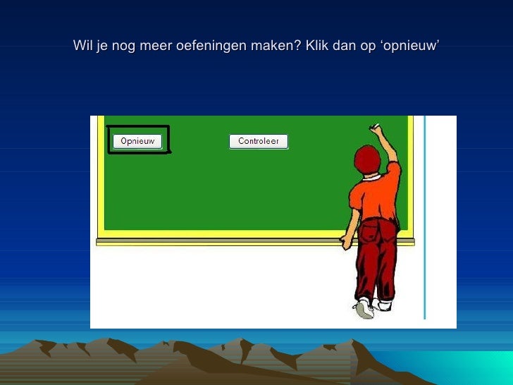 Oefening baart kunst schat