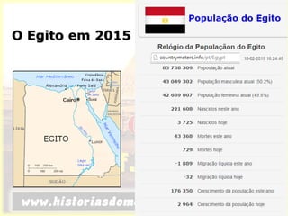 O Egito em 2015
 