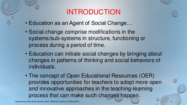 introduction in teaching learning in