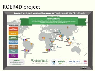 ROER4D project
 