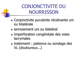 Oeil Rouge et prise en charge en ophtalmologie.ppt