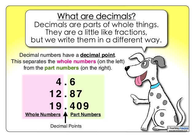 Decimals guide