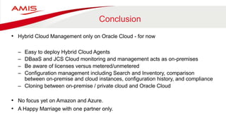 Oracle Enterprise Manager 13C and Hybrid Cloud | PDF