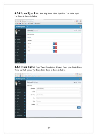 Online Exam Management System(OEMS) | DOCX