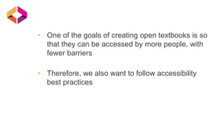 Accessibility and Inclusion in OER | PPTX