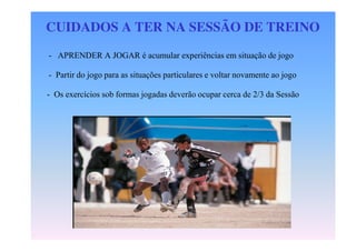 DVD Aprender A Jogar No Jogo - Um Guia para o Ensino Do Futebol (I) , PDF, Futebol