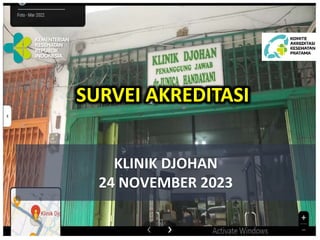 KLINIK DJOHAN
24 NOVEMBER 2023
 