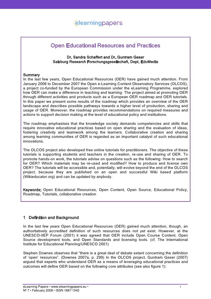 7 Great Education Policy Ideas For >> Open Educational Resources And Practices 7 Great Education Policy Ideas For >> Open Educational Resources And Practices