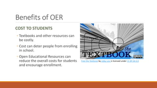 Benefits and Challenges of Open Educational Resources (OER) | PPT