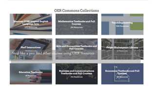 Steal like a pro: find other courses using OER resources