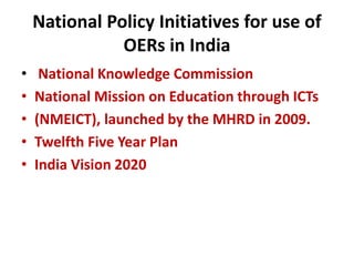 Utilization of Open Educational Resources | PPTX