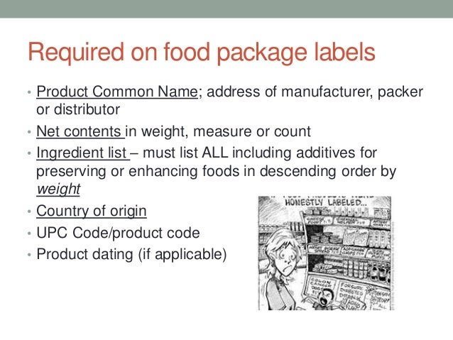 oer dietary planning and food labels pptx